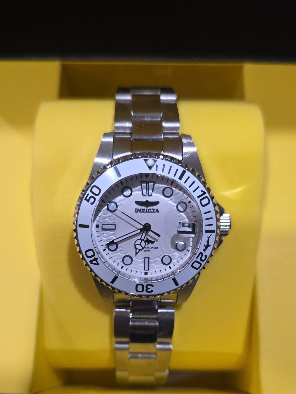 704. Invicta Pro Diver Women's Watch - 34mm, Steel (50919)